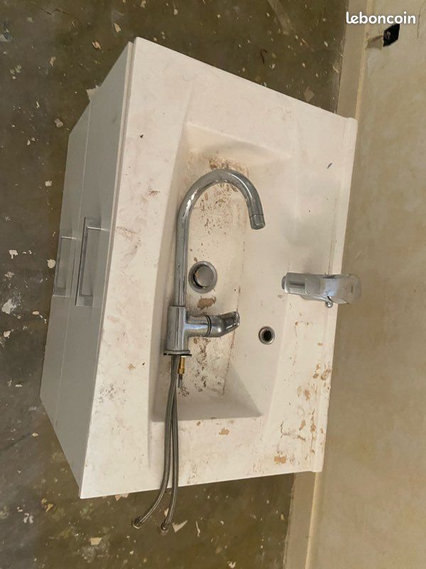 Meuble vasque salle de bain + robinetterie GROHE — à saisir (image 4)