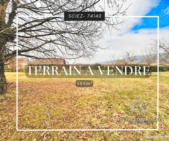 Terrain 585 m² SCIEZ