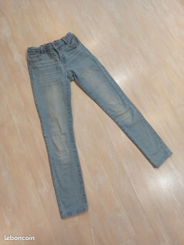 Pantalon bleu ciel 10 ans - Okaïdi (image 6)