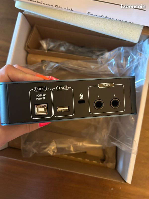 PreSonus AudioBox iOne – Interface audio USB avec boîte (image 4)