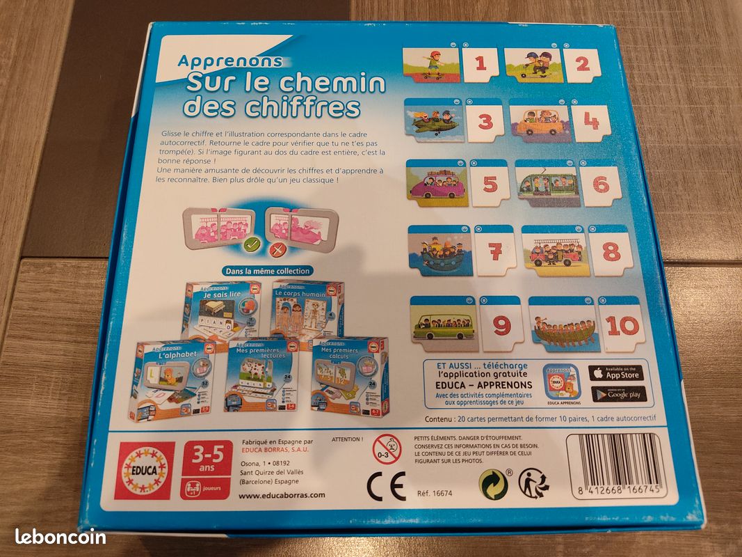 Jeu enfant Sur le chemin des chiffres (image 2)