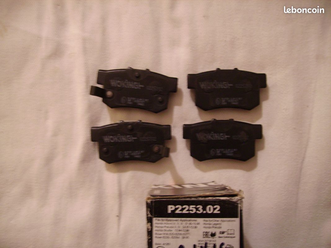 Plaquettes De Frein Arrière RIDEX Pour Honda Civic VI Hatchback (EJ, EK) - Kit Complet Avec Indicateur D'usure - Neuf