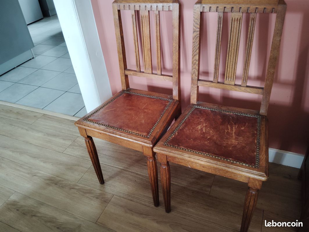 Lot 2 chaises (image 1)
