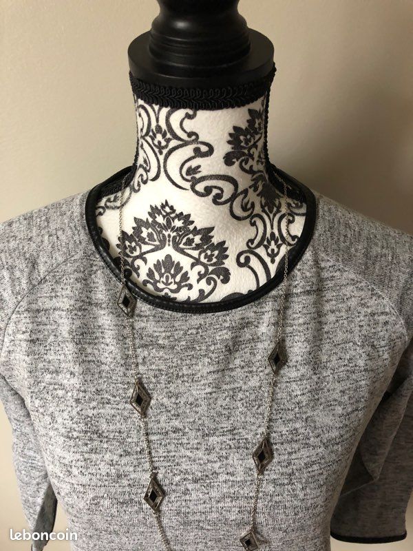 Pull manches 3/4 Taille S (image 3)