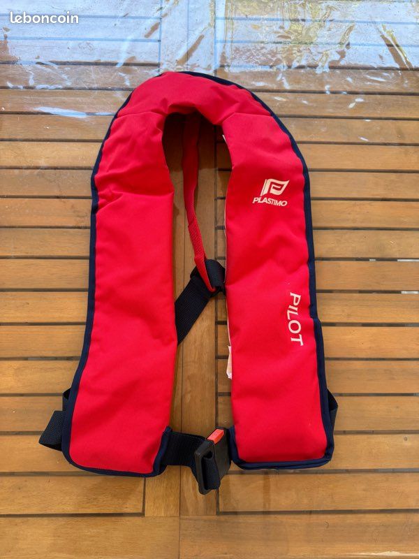 Gilet De Sauvetage Plastimo PL01 NEO 165N – Manuel – Rouge (Neuf Avec étiquettes)