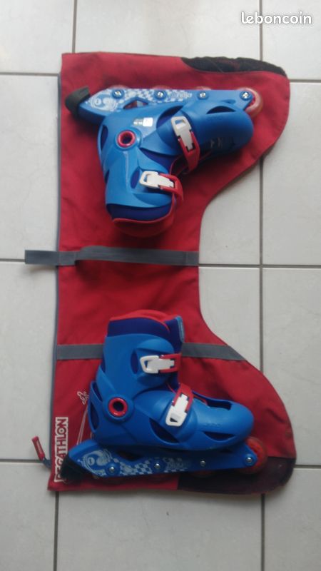 Roller taille 34-36 + Casque enfants 50-54cm (image 4)