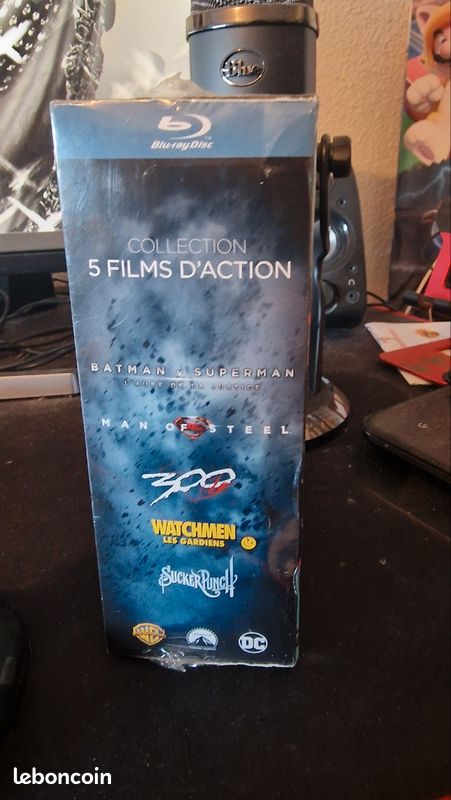 Pack 5 film blu ray Batman, superman, 300, watchmen et sucker punch (image 3)