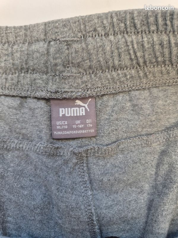 Short Puma gris taille M (image 4)