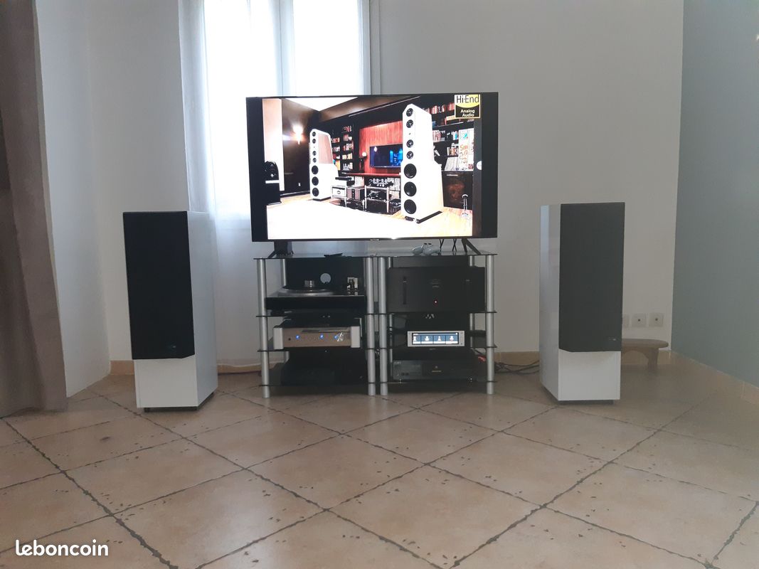 Enceintes anglaises KEF 104- Parfait état