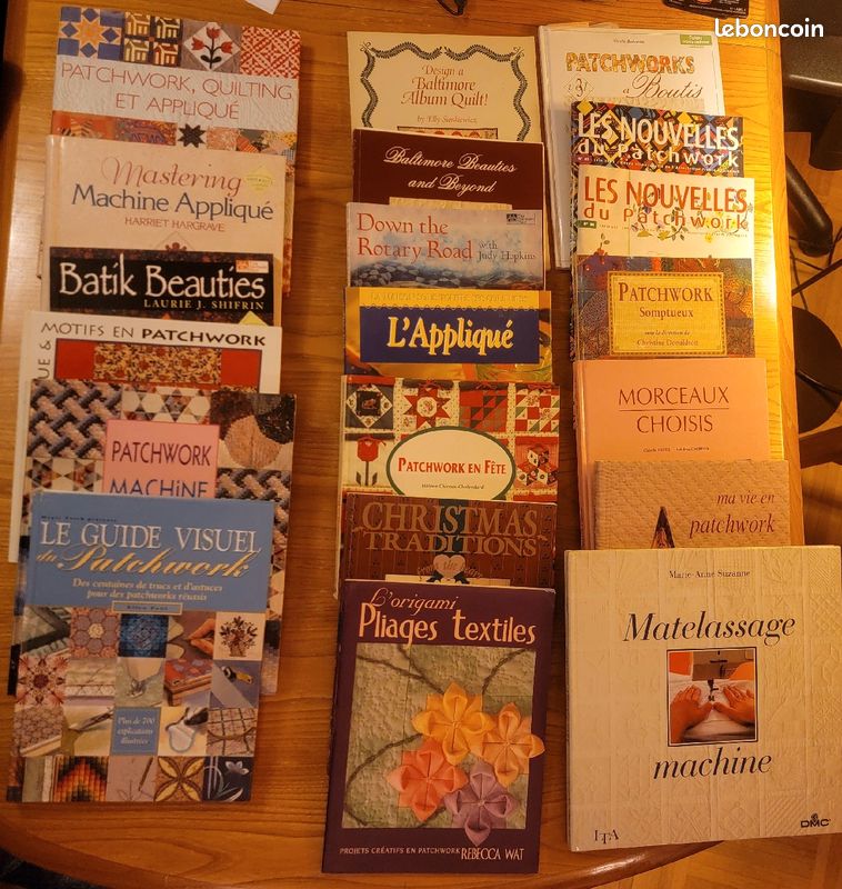 Lot livre et magazine patchwork, quilt et bouti (image 2)