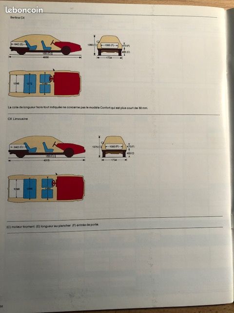 Citroen CX 2400 CX 2500D brochure catalogue (image 3)