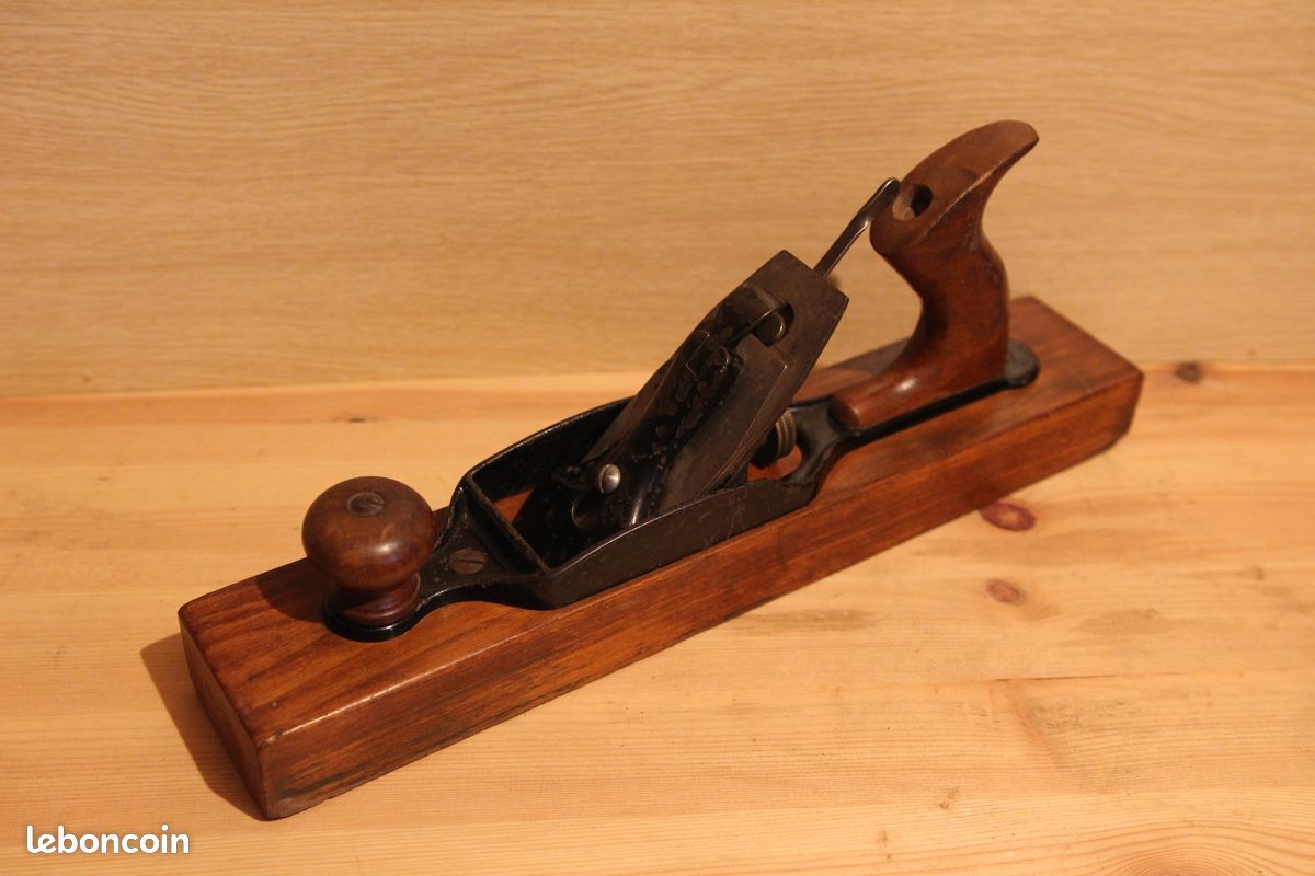 Varlope ancienne en bois n° 26 (image 2)