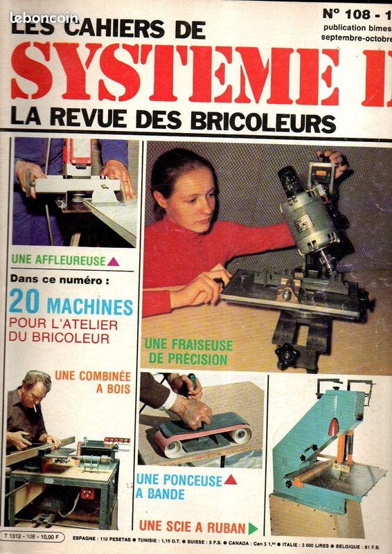 Lot de 23 revues cahiers de système D et système D (image 6)