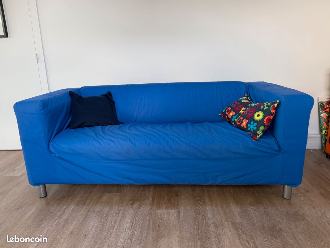 Canapé Kipplan, IKEA, avec 2 houses Bleu & Jeans (image 1)