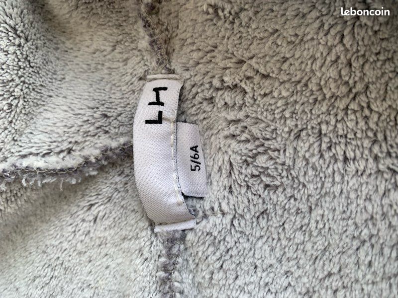 Veste douce chat 5-6 ans (image 4)
