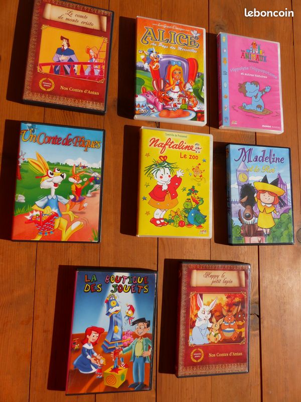 Lot 8 DVD enfant (image 1)