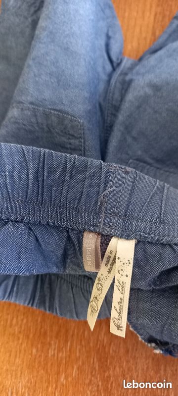 Short toile jean (image 3)