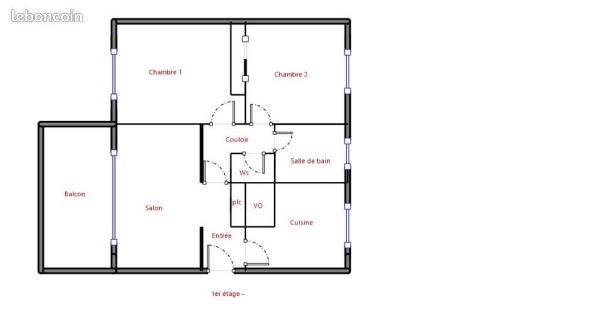 Appartement 3 pièces 70 m²