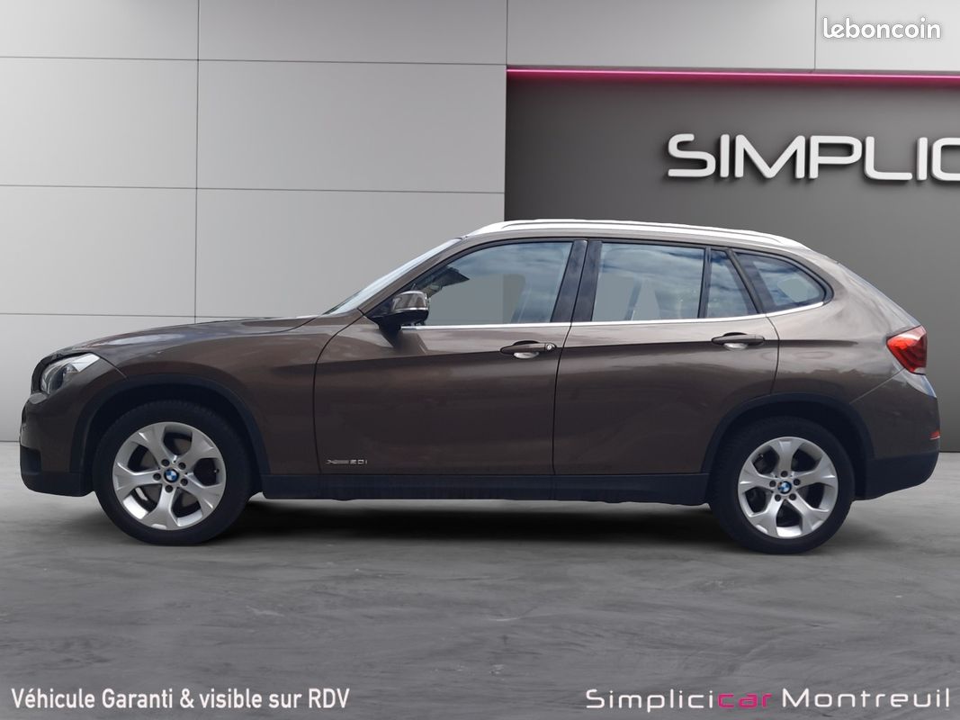 BMW X1 20I xDrive 184 ch Lounge 2eme main suivi cuir gps garantie 12 mois (image 5)