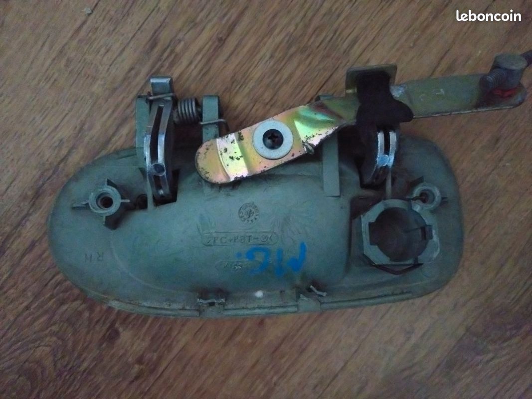 Poignée passager droite mgf mg tf verte chrome LHD conduite française (image 2)