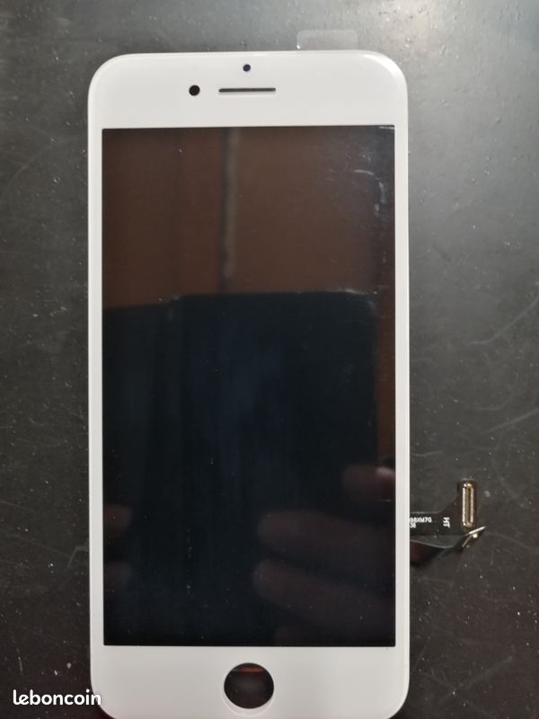 2 écrans iphone 8 blanc (image 1)