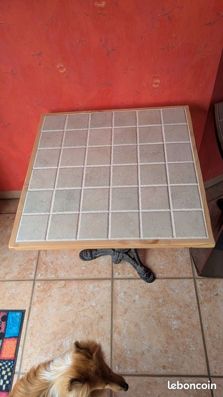 Petite table fer forgé (image 5)