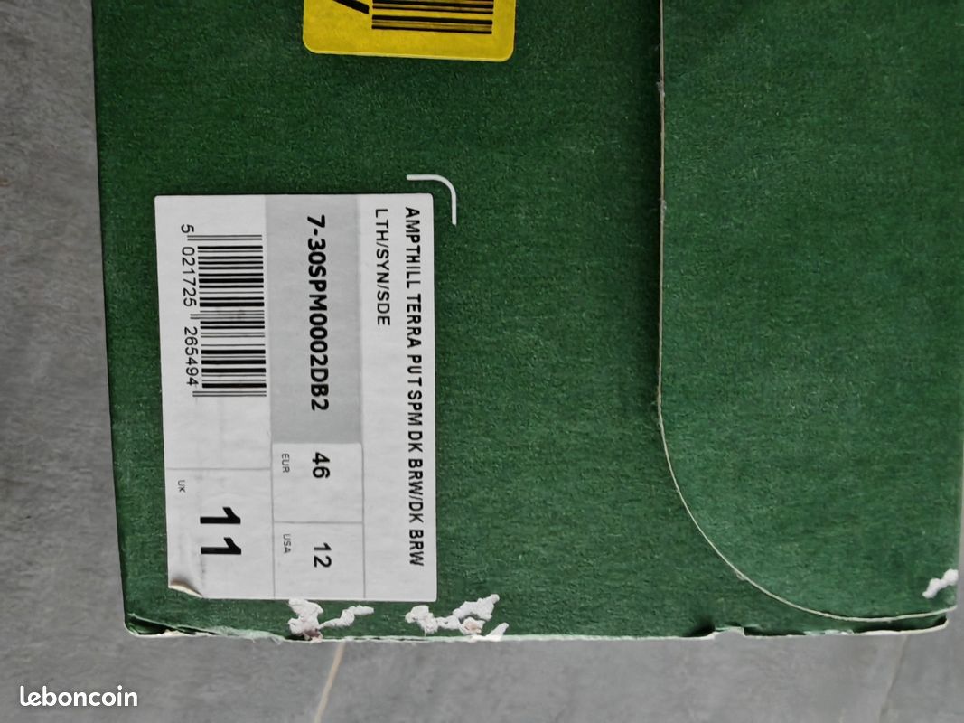 Chaussures, bottines Lacoste ampthill 46 (image 3)