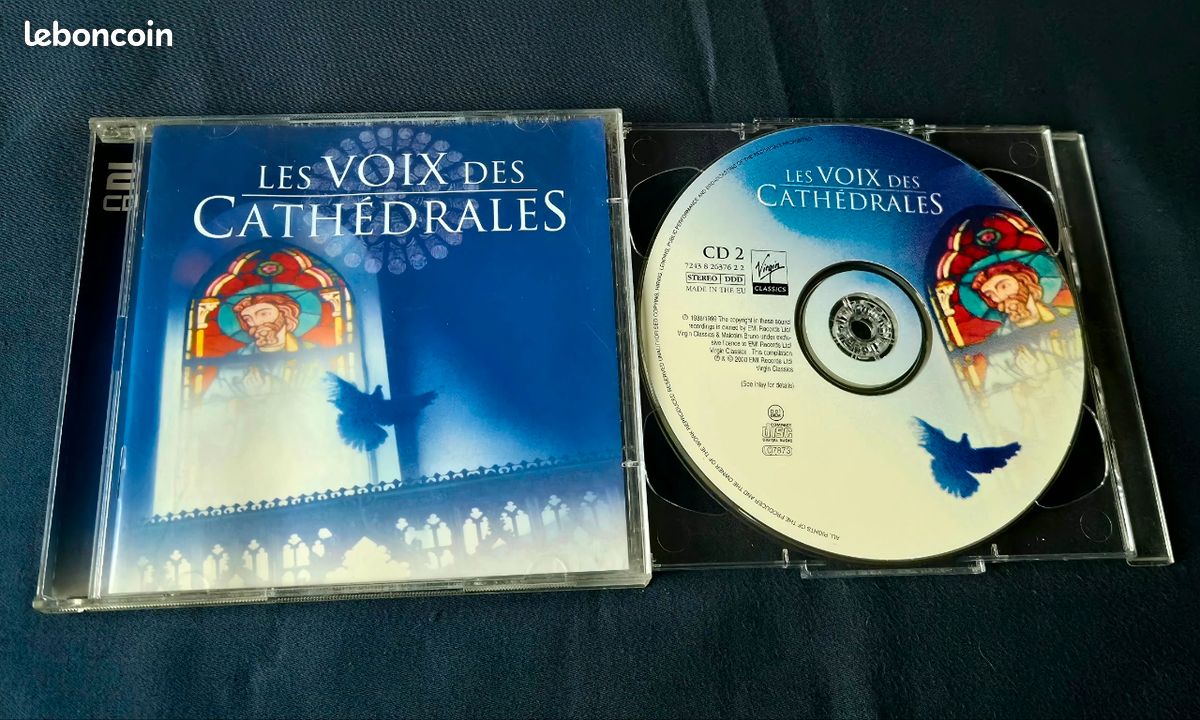 Cd musique 🎶 ( les voix des cathédrale) [ 73 ] (image 3)