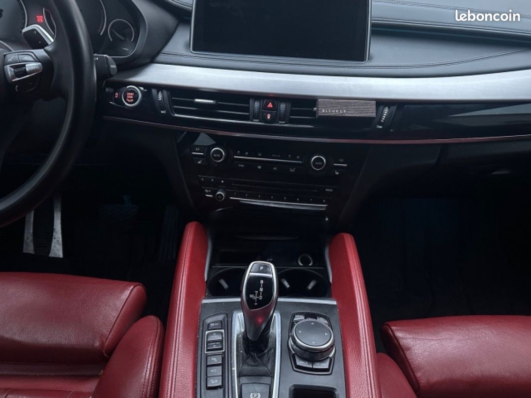 BMW X6 F16 xDrive30d 258 ch M Sport A - TOIT OUVRANT - SIÈGES ÉLECTRIQUES / CHAUFFANTS (image 10)