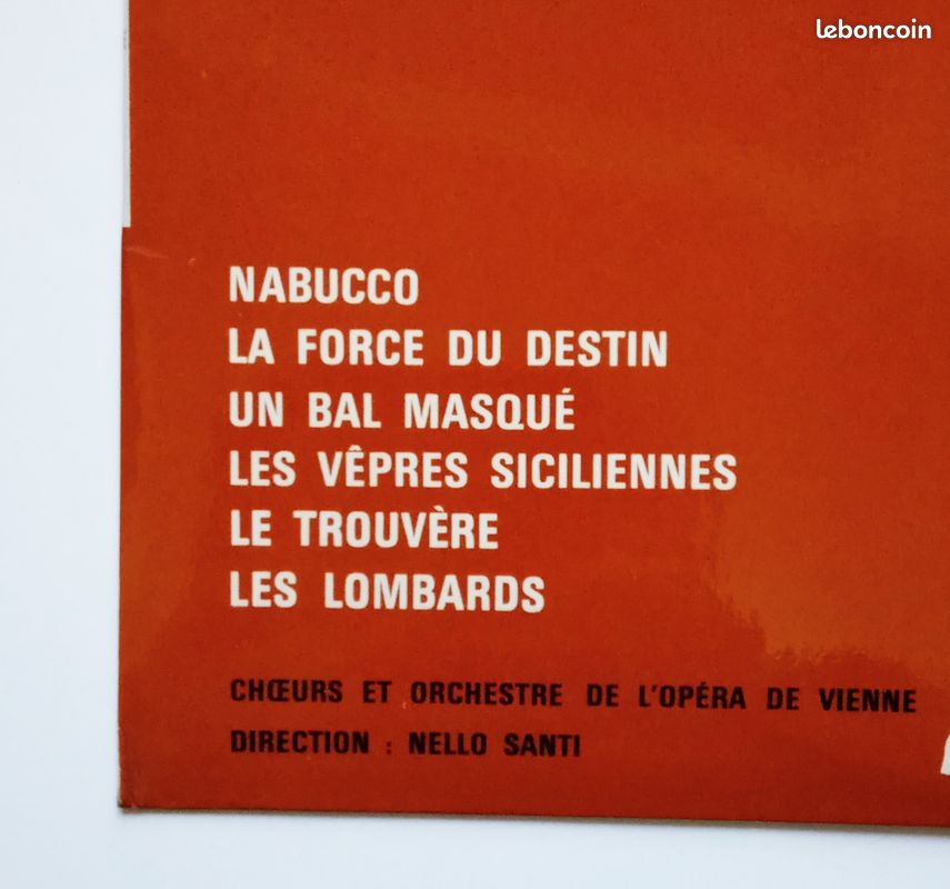 Lot de 4 vinyles Wagner Rossini Verdi ouvertures (image 3)