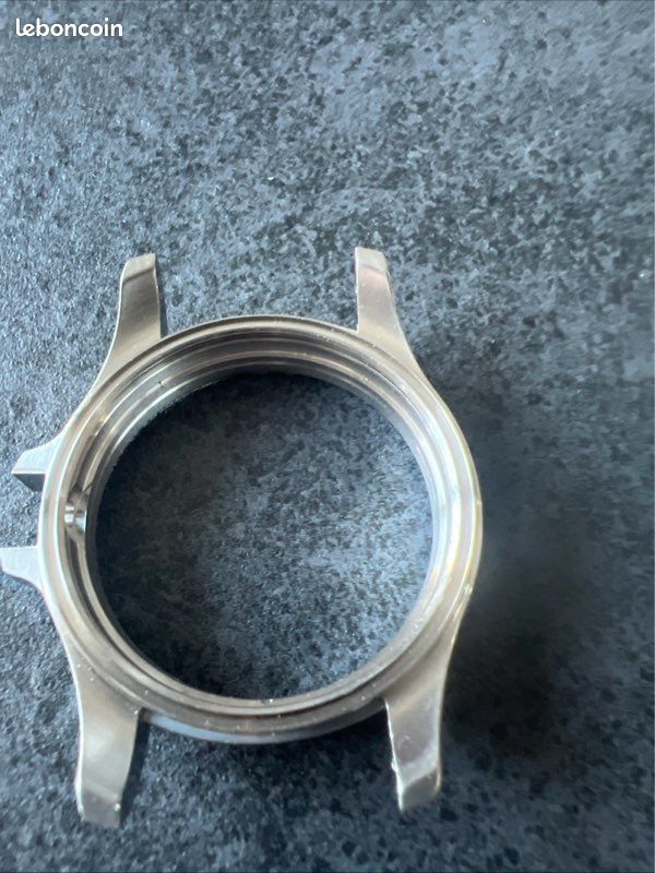 Fond De Boîtier De Montre Vintage Acier Chromé - Horlogerie - Pièce Occasion