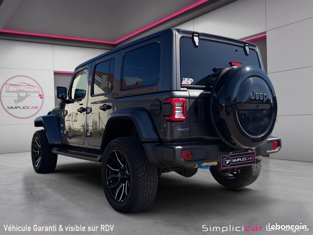 JEEP WRANGLER Unlimited 4xe 2.0 l T 380 ch PHEV 4x4 BVA8 Overland (image 3)