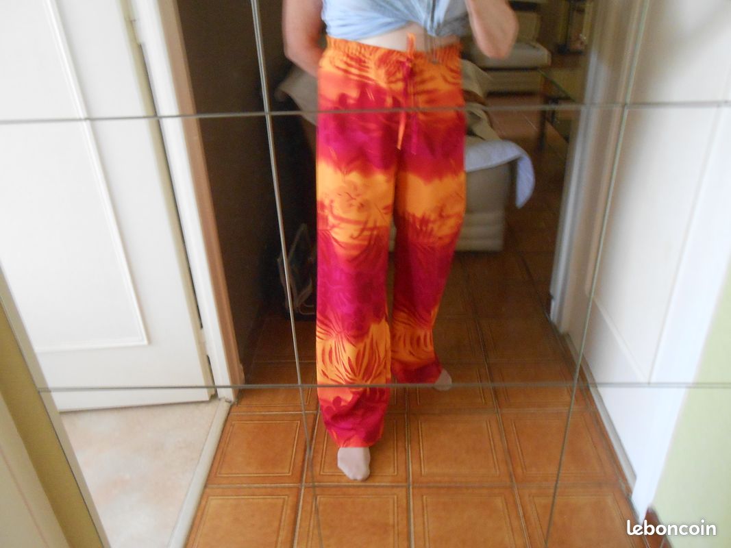 Lot 2 pantalons fluide pour ete femme (image 6)