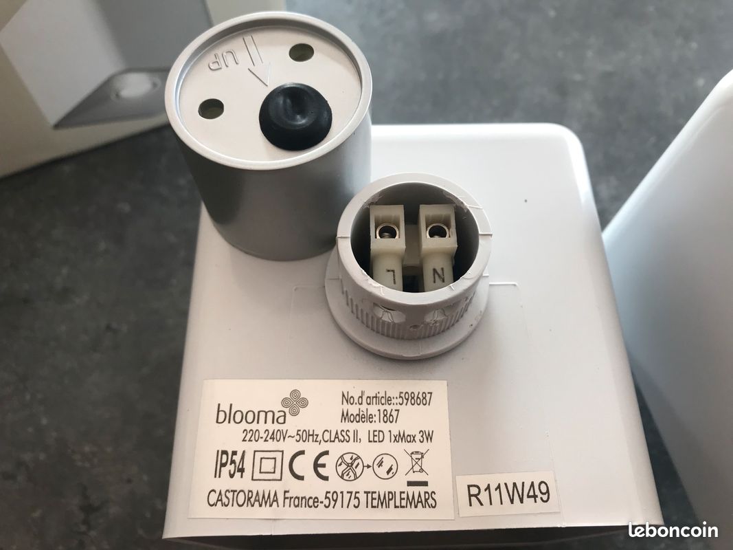 Plusieurs Applique LED 3w borne lampe neuve (image 3)