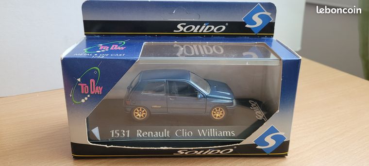 Modèle Réduit Renault Clio Verem 1/43 - En Boîte K1, Occasion