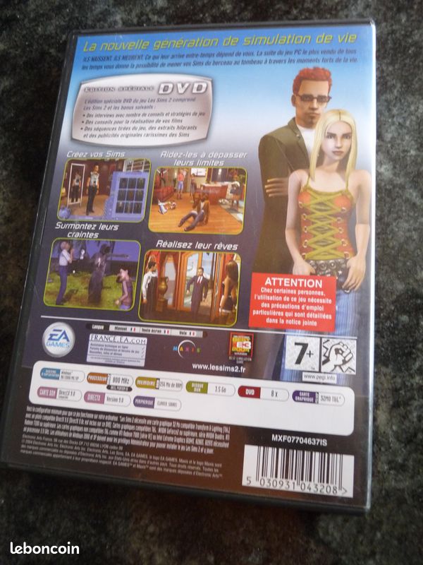 Jeu PC. Les Sims 2, + de 7 ans (image 2)