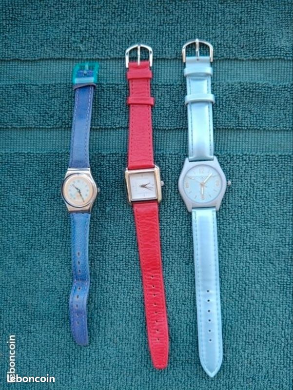 Lot De 3 Bracelets De Montre Unisexes - Neufs Avec étiquettes - Remplacement Ou Personnalisation