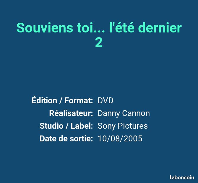 Souviens toi... L'été dernier 2 (image 2)