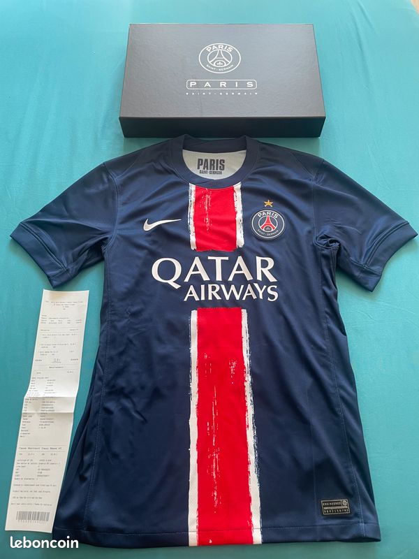 T-Shirt PSG Femme Collection Officielle Paris Saint-Germain - 95% Coton Élégant Et Confortable