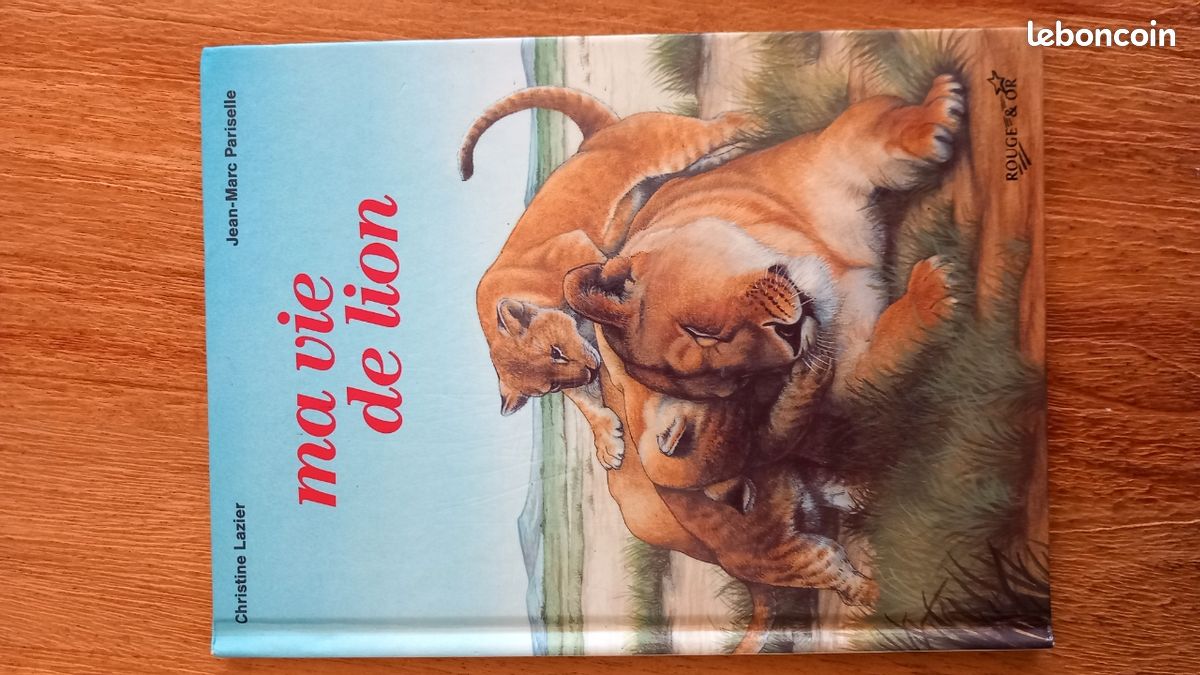 Lot de 3 livres "Ma vie de lion / kangourou / éléphant (image 2)