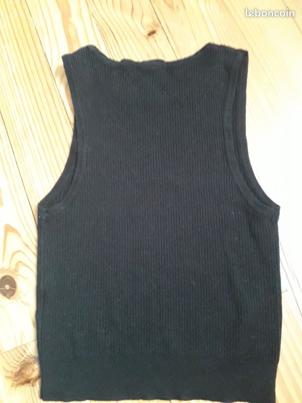 Débardeur noir femme (image 2)