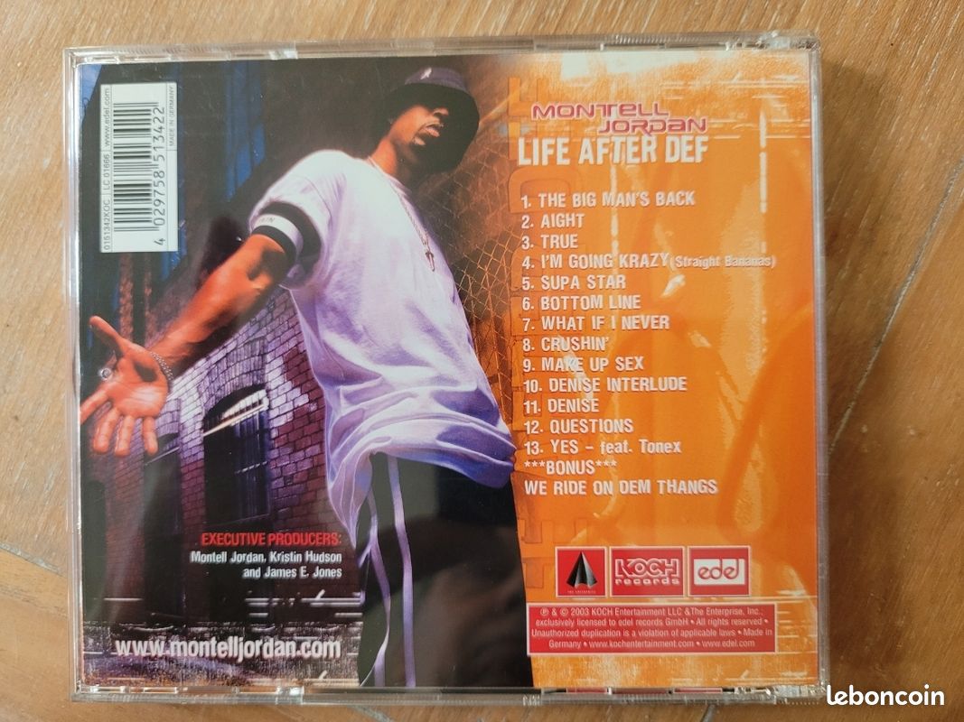 CD MONTELL JORDAN / life after def (image 2)