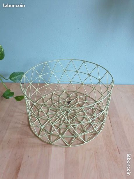 Corbeille à fruit panier deco en metal (image 2)