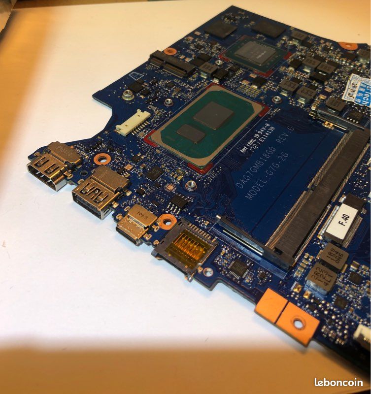 carte mère motherboard hp omen 15-ax g35a dag35amb8e0