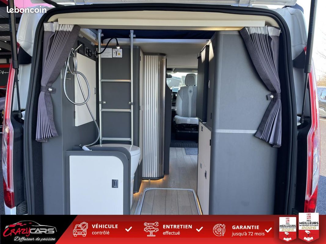 Westfalia custom nugget plus ford kelsey 2.0 ecoblue 170 - cam - camper pack - toit relevable (image 23)
