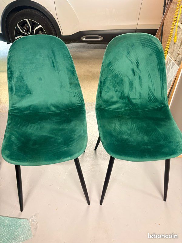 Chaise velours (image 1)