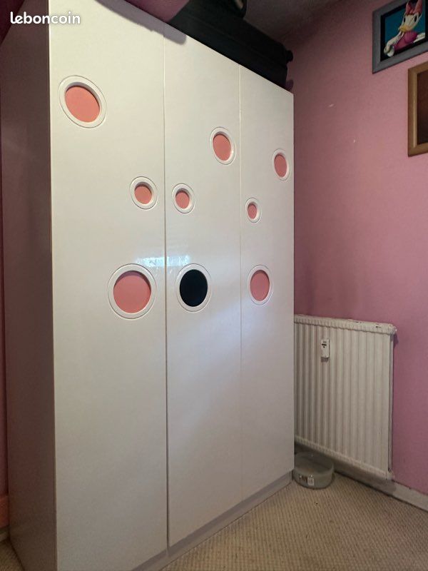 Lit superposé & Armoire (image 2)