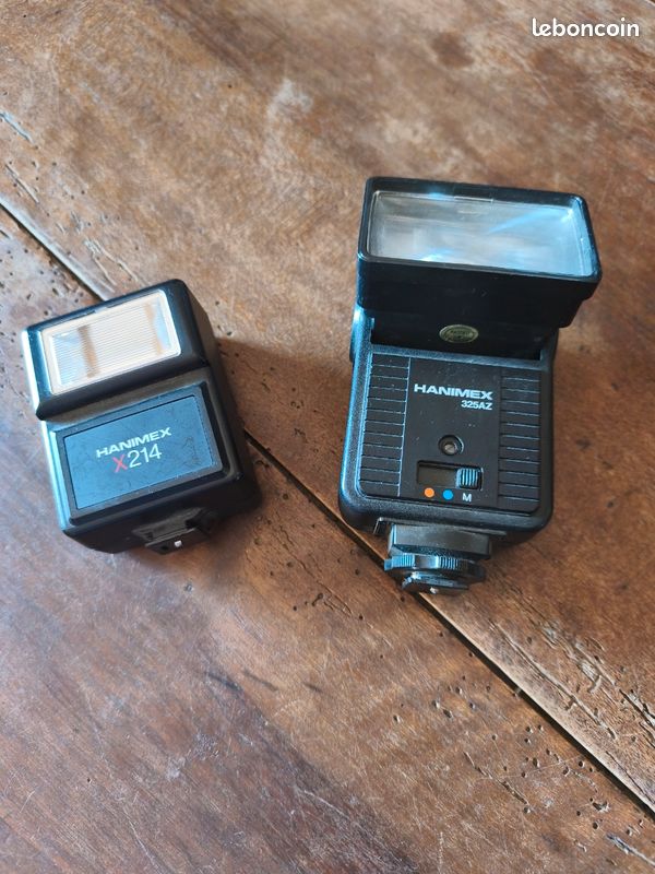 Appareil Photo Vintage Canon Hanimex 325AZ – Flash Intégré, état Fonctionnel