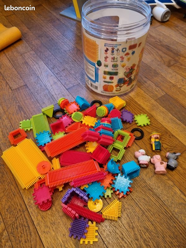 Boîte de 100 pièces Seek'O Blocks (jeu de construction à emboîter) (image 2)