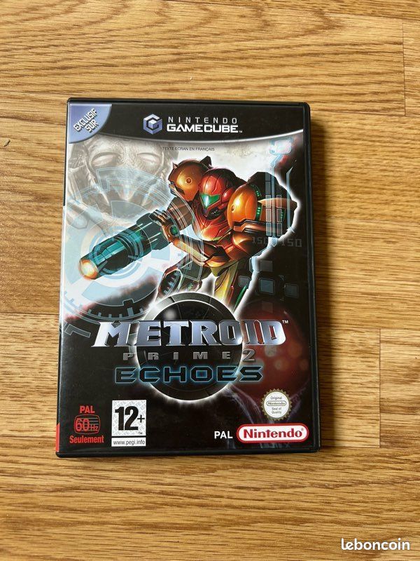Boîte Vide Metroid Prime Nintendo GameCube - état Correct, Pour Collectionneurs Ou Remplacement